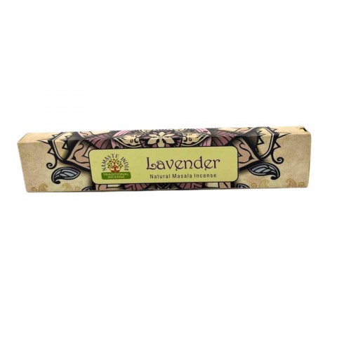 Incense sticks Lavender Mandala Masala, Namaste India, 15g