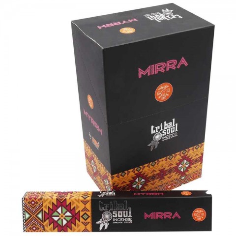 Incense sticks Myrrh, Tribal Soul, 15g