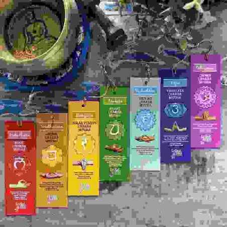 Incense sticks 7 Chakras, Tribal Soul, 15g