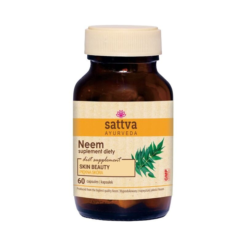 Food supplement Neem, Sattva Ayurveda, 60 capsules