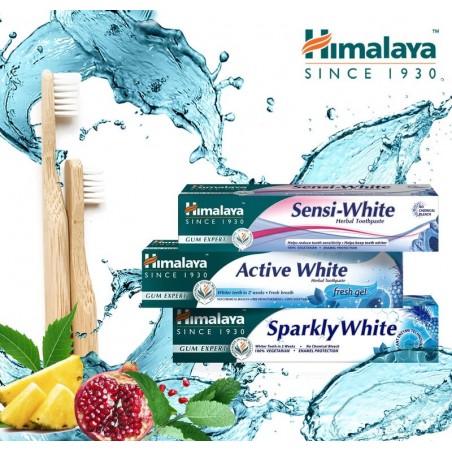 Valkaiseva hammastahna Sparkly White Gum Expert, Himalaya, 75ml