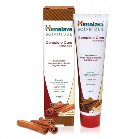 Whitening toothpaste Simply Cinnamon Complete Care Botanique, Himalaya, 150g