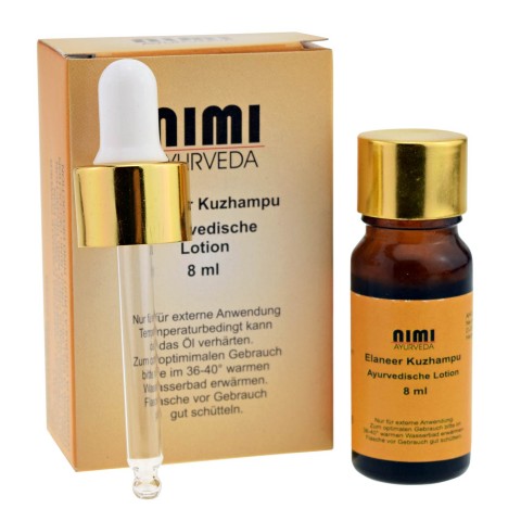 Ayurvedic Eye Oil Elaneer Kuzhampu, Nimi Auyrveda, 8ml