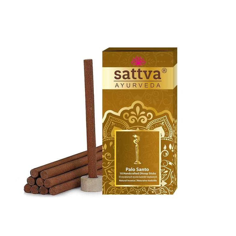 Paksut suitsukkeet Palo Santo Dhoop, Sattva Ayurveda, 20g