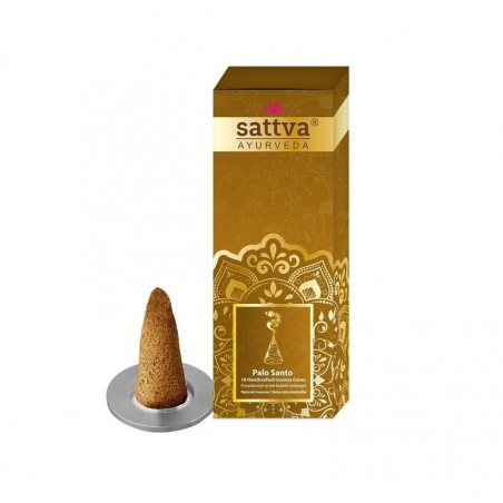 Конусы для благовоний Пало Санто, Sattva Ayurveda, 20 г