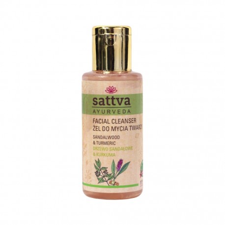 Sandalwood Sandalwood & Turmeric Facial Cleanser, Sattva Ayurveda, 100ml