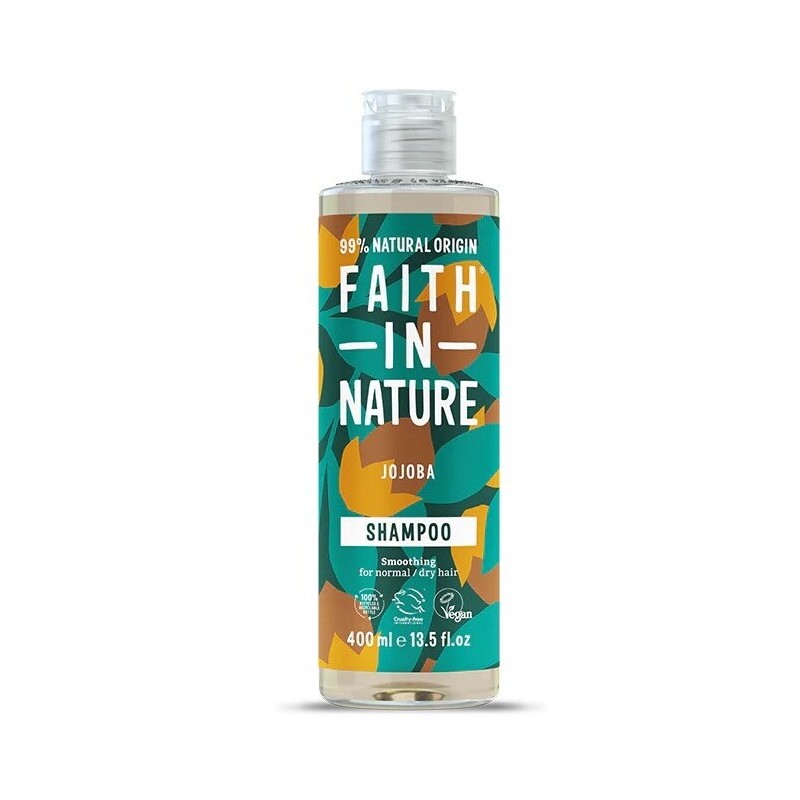 Shampoo sisältävällä Jojobaöljyllä, Faith In Nature, 400ml