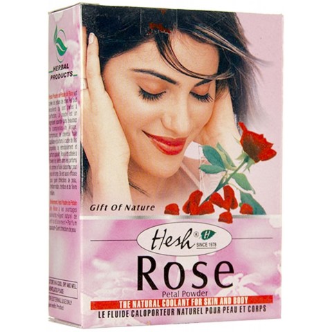 Kasvonaamio ruusun terälehdillä Rose, Hesh, 100g