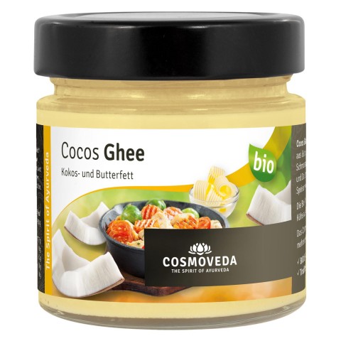 Organic melted ghee butter with coconut oil Ghee, Cosmoveda, 150g
