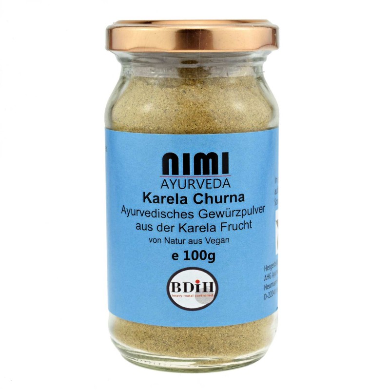 Bitter melon fruit powder Karela, Nimi Ayurveda, 100g