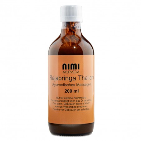 Hiusöljy Rajabringa Thailam, Nimi Ayurveda, 200ml