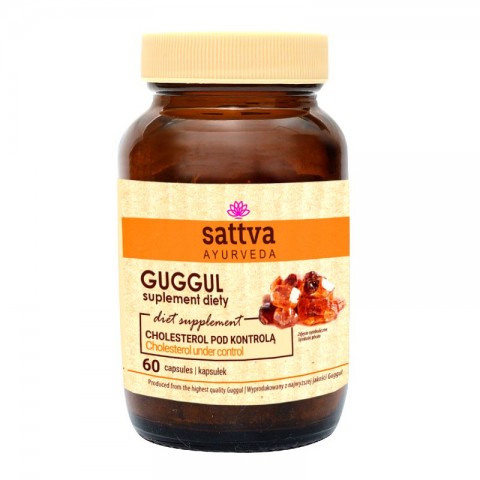 Ravintolisä Guggul, Sattva Ayurveda, 60 kapselia