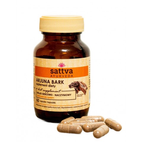 Ravintolisä Arjuna, Sattva Ayurveda, 60 kapselia