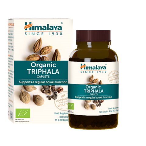 Ravintolisä Triphala Organic, Himalaya, 60 tablettia