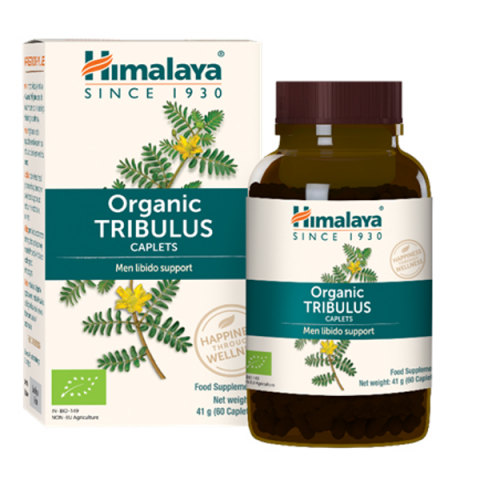 Ravintolisä miehille Tribulus Organic, Himalaya, 60 tablettia