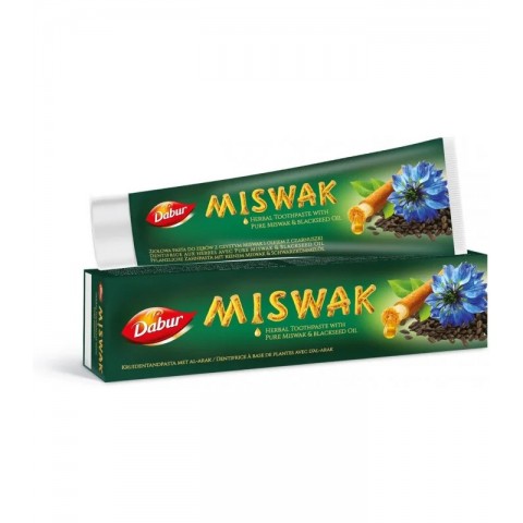 Hammastahna, jossa on Blakseed ja Miswak, Dabur, 100 ml