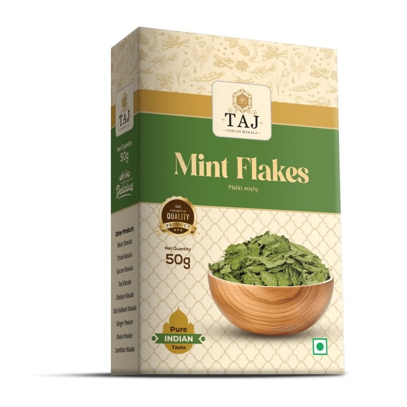 Kuivattu murskattu minttu, TAJ, 50 g