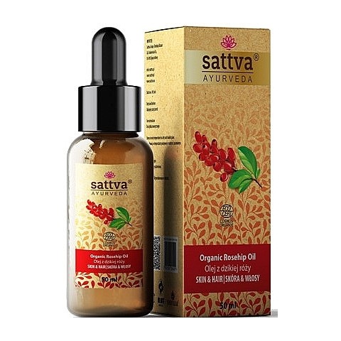 Ruusunmarjaöljy Rosehip, Sattva Ayurveda, 50ml