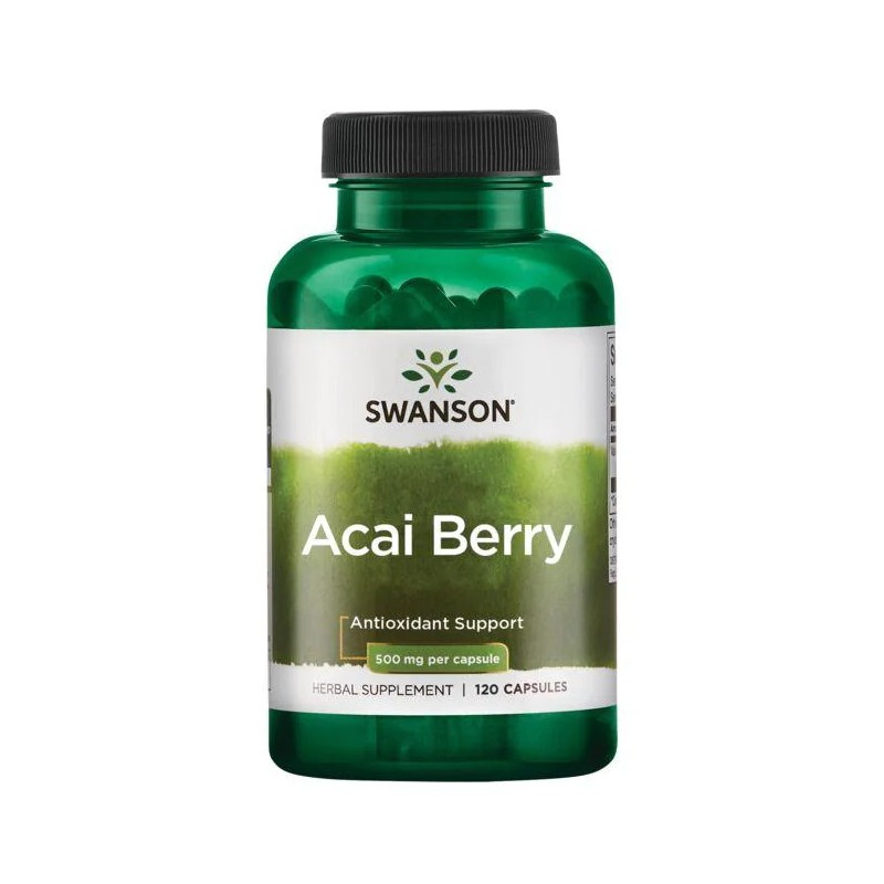 Acai Marjauute, Swanson, 500mg, 120 kapselia