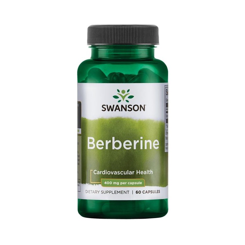 Luonnollinen Berberiini, Swanson, 400mg, 60 kapselia Luonnollinen Berberiini, Swanson, 400mg, 60 kapselia