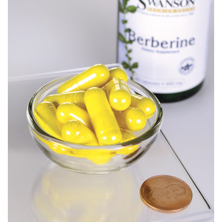 Luonnollinen Berberiini, Swanson, 400mg, 60 kapselia