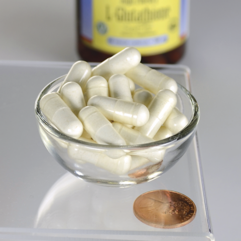 L-Glutationia vähennetty, Swanson, 200mg, 60 kapselia
