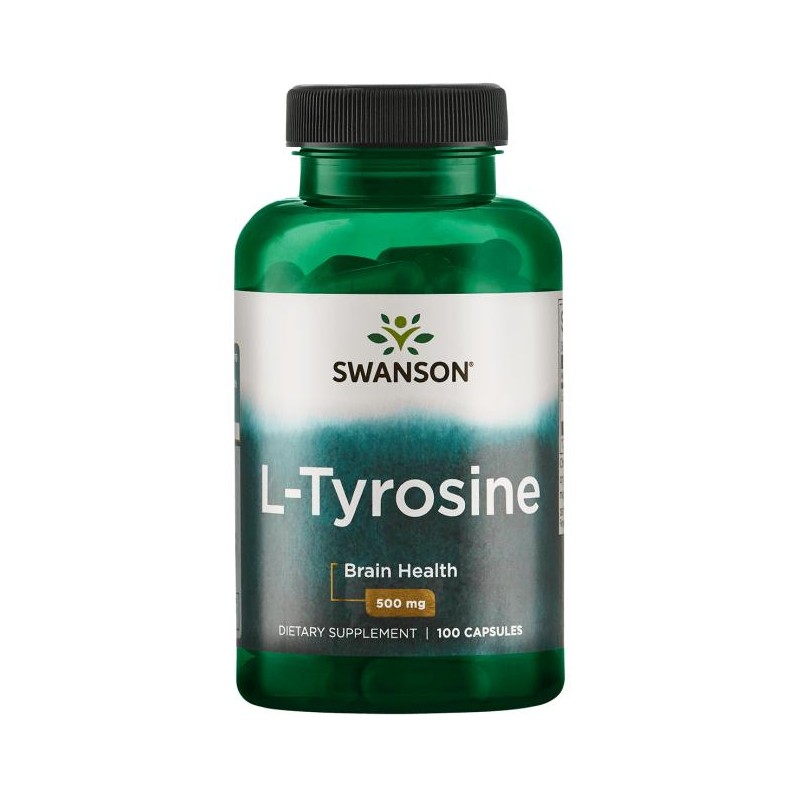 L-Tyrosine, Swanson, 500mg, 100 capsules L-Tyrosine, Swanson, 500mg, 100 capsules