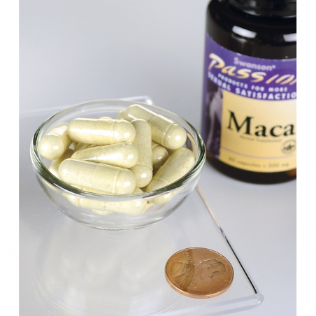 Maca, Swanson, 500mg, 60 kapselia