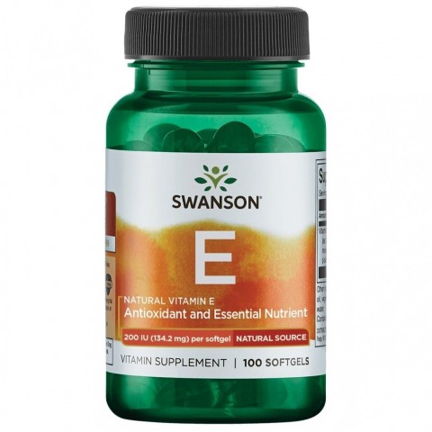 Natural Vitamin E, Swanson,...