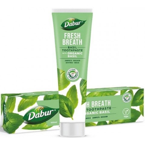 Зубная паста "Базилик для свежего дыхания", Dabur, 100 мл