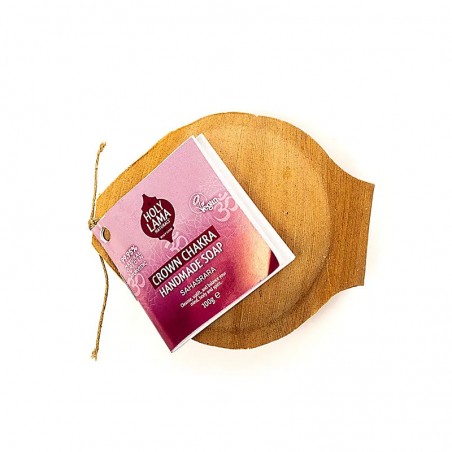 Kruunu Chakra Saippua palmunlehti Sahasrara, Holy Lama, 100g