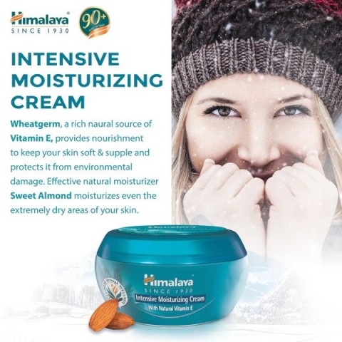 Intensive moisturising face and body cream, Himalaya, 50ml