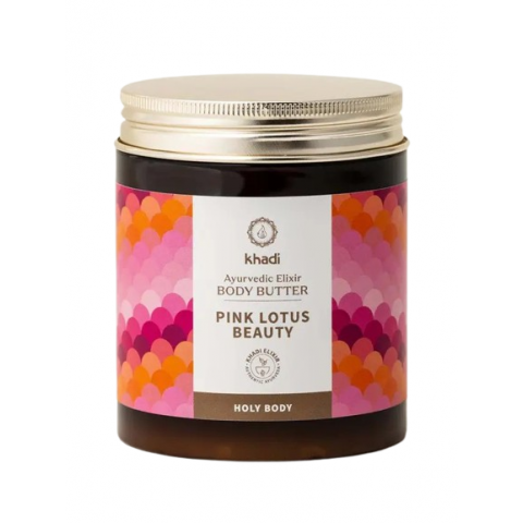 Ayurvedinen vartalovoi Pink Lotus Beauty, Khadi, 250 ml