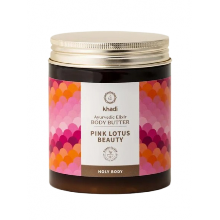 Ayurvedinen vartalovoi Pink Lotus Beauty, Khadi, 250 ml
