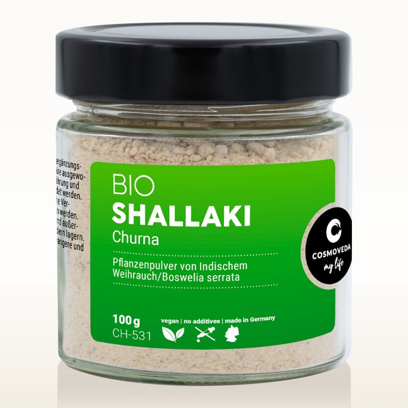 Shallaki Churna Boswellia Powder, orgaaninen, 100 g