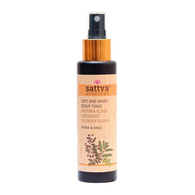 Henna&Amla hius- ja hiuspohjavesi, Sattva Ayurveda, 100ml