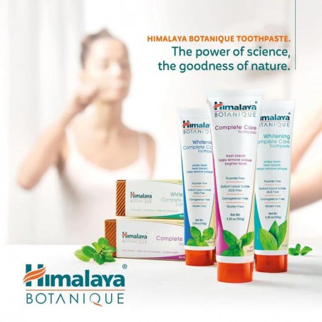 Valkaiseva hammastahna Simply Mint Complete Care Botanique, Himalaya, 150g