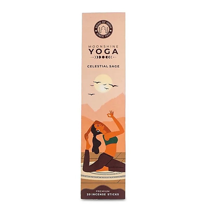 Heavenly Wisdom suitsuketikut, Moonshine Yoga, 20 kpl. Heavenly Wisdom suitsuketikut, Moonshine Yoga, 20 kpl.