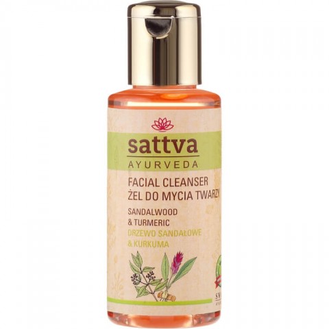 Sandalwood Sandalwood & Turmeric Facial Cleanser, Sattva Ayurveda, 100ml