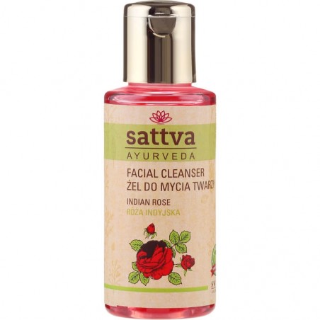 Kasvojen pesu Intian ruusulla Indian Rose, Sattva Ayurveda, 100ml