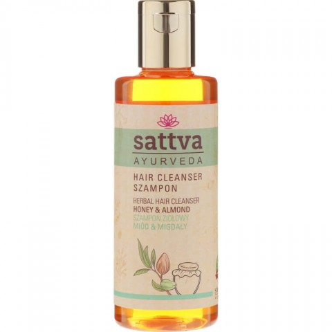 Ravitseva hiusshampoo hunajalla ja mantelihunajalla, Sattva Ayurveda, 210ml