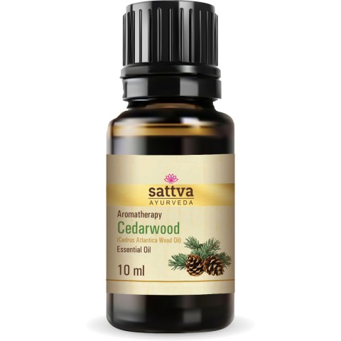 Setripuun eteerinen öljy Cedarwood, Sattva Ayurveda, 10 ml