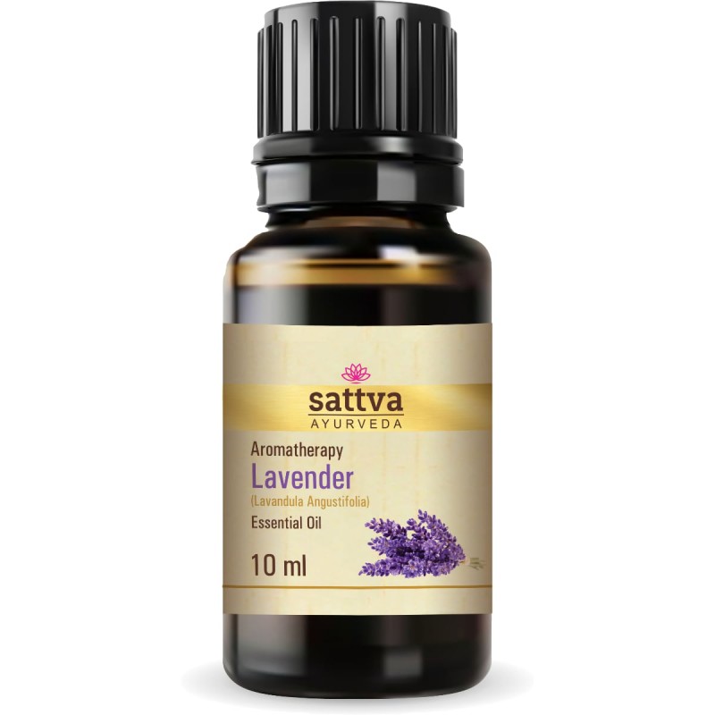 Laventelin eteerinen öljy Lavender, Sattva Ayurveda, 10ml