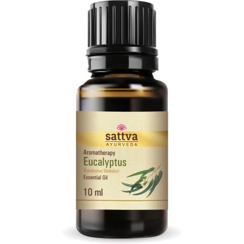 Eukalyptuksen eteerinen öljy Eucalyptus, Sattva Ayurveda, 10ml