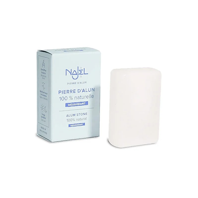 Luonnollinen deodorantti kalium-alumiinikivi, Najel, 90g Luonnollinen deodorantti kalium-alumiinikivi, Najel, 90g