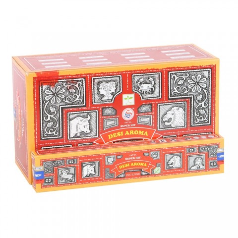 Desi Aroma Super Hit suitsukkeet, Satya, 15g