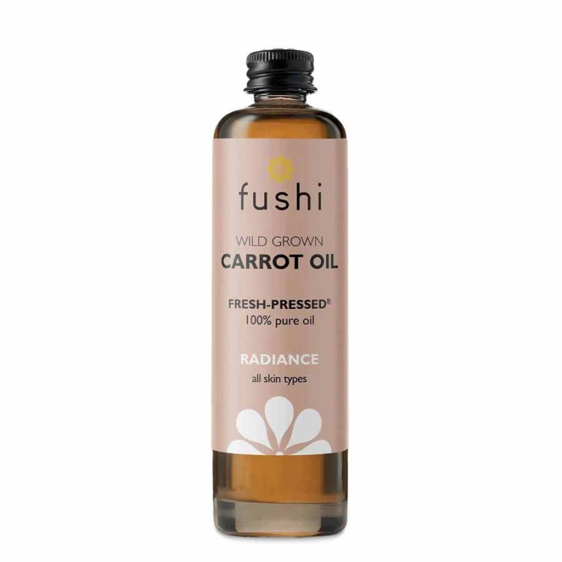 Porkkanaöljy, luomu, Fushi, 100ml Porkkanaöljy, luomu, Fushi, 100ml