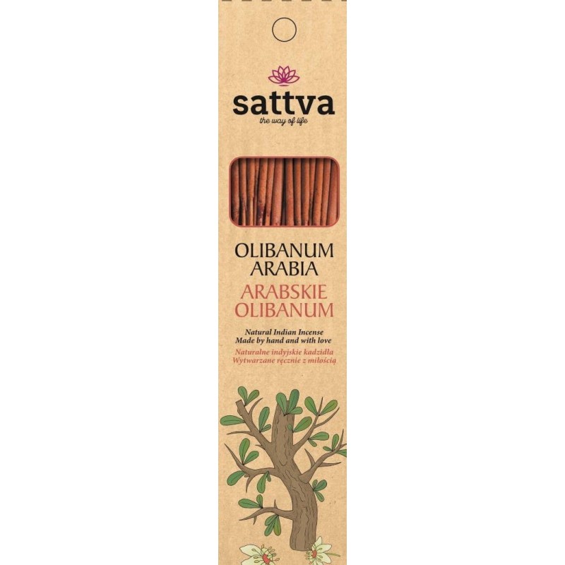 Tuoksutikut Arabia Olibanum, Sattva Ayurveda, 15 kpl. Tuoksutikut Arabia Olibanum, Sattva Ayurveda, 15 kpl.
