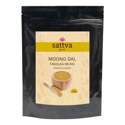 Moong Dal Mungopavut, rikottu, pesty, Sattva Foods, 1kg