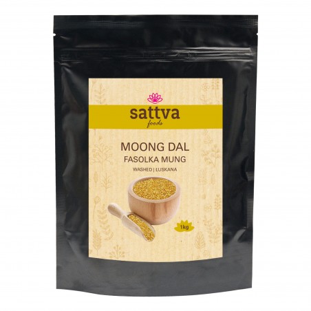 Moong Dal Mungopavut, rikottu, pesty, Sattva Foods, 1kg